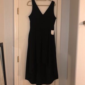 XL High Low Dress - Black